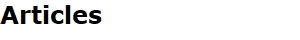 Articles